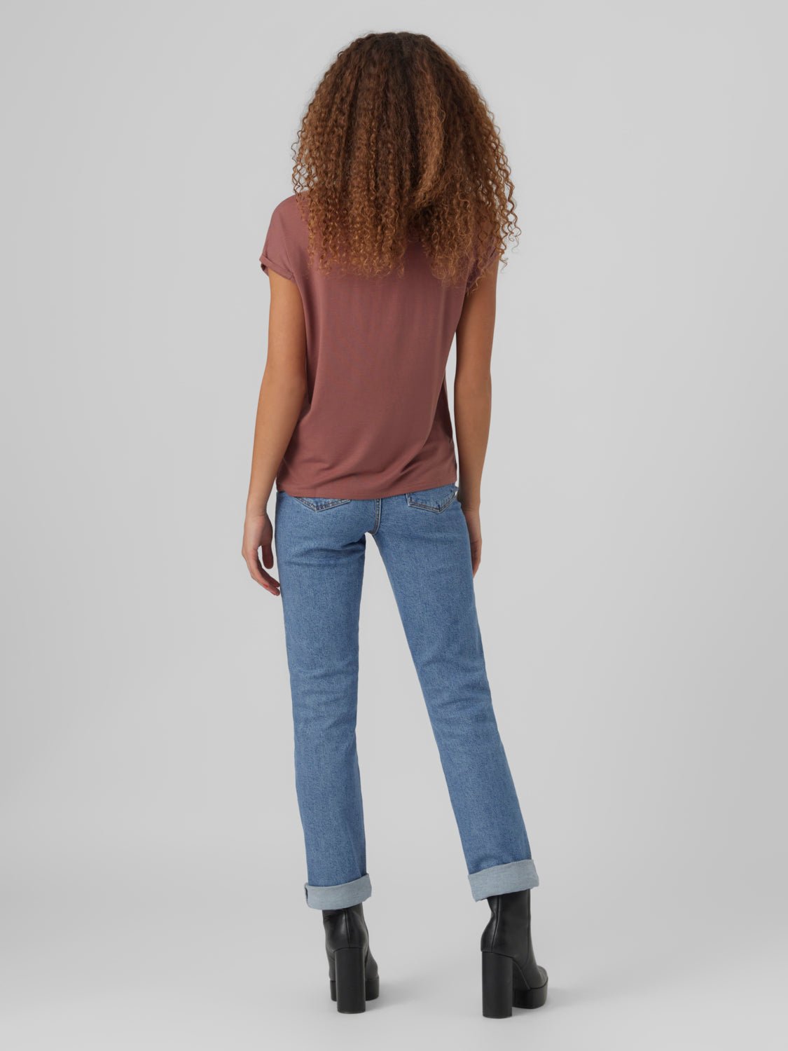 VMAVA T-Shirt - Rose Brown - VERO MODA & VILA Bergvik
