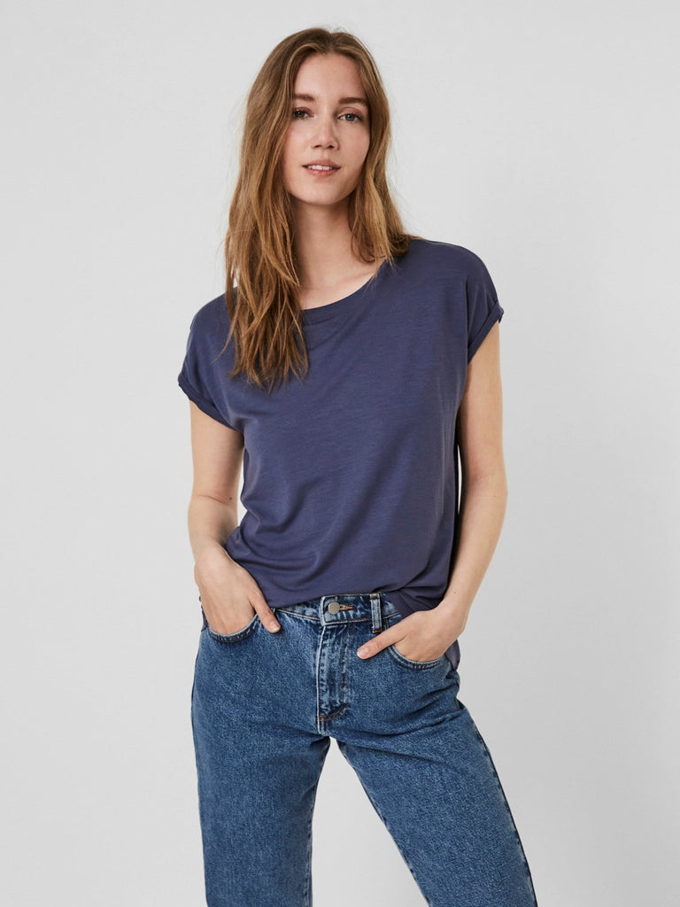 VMAVA T-shirt - vintage indigo - VERO MODA & VILA Bergvik
