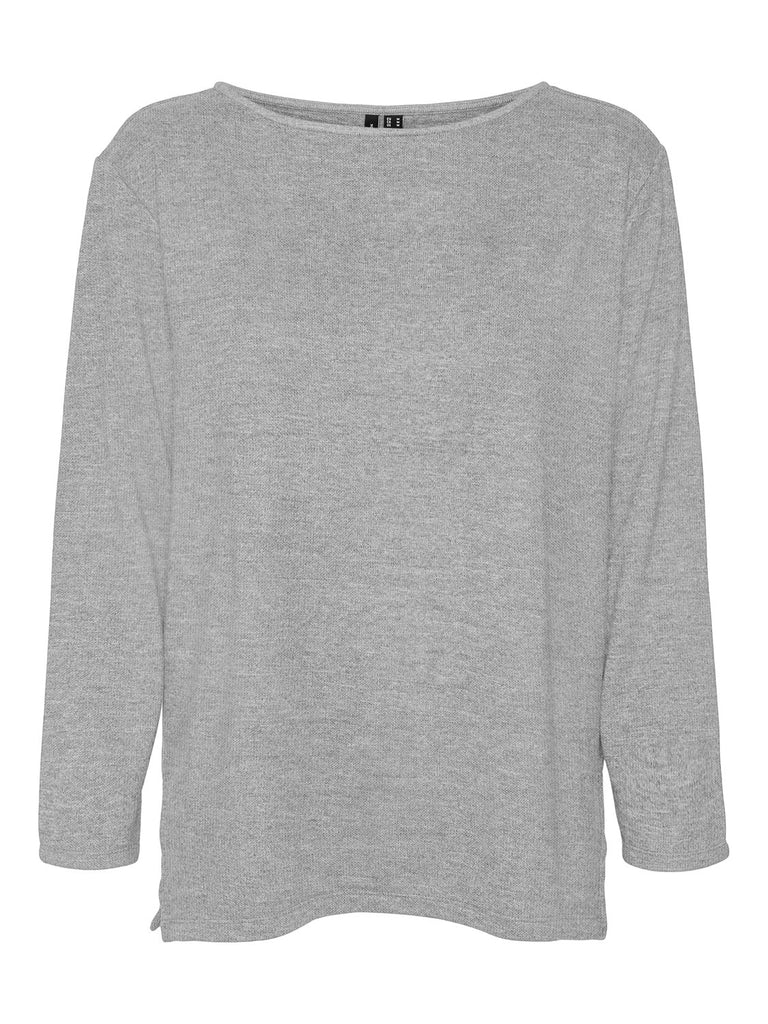 VMBELLA T-Shirts & Tops - Light Grey Melange - VERO MODA & VILA Bergvik