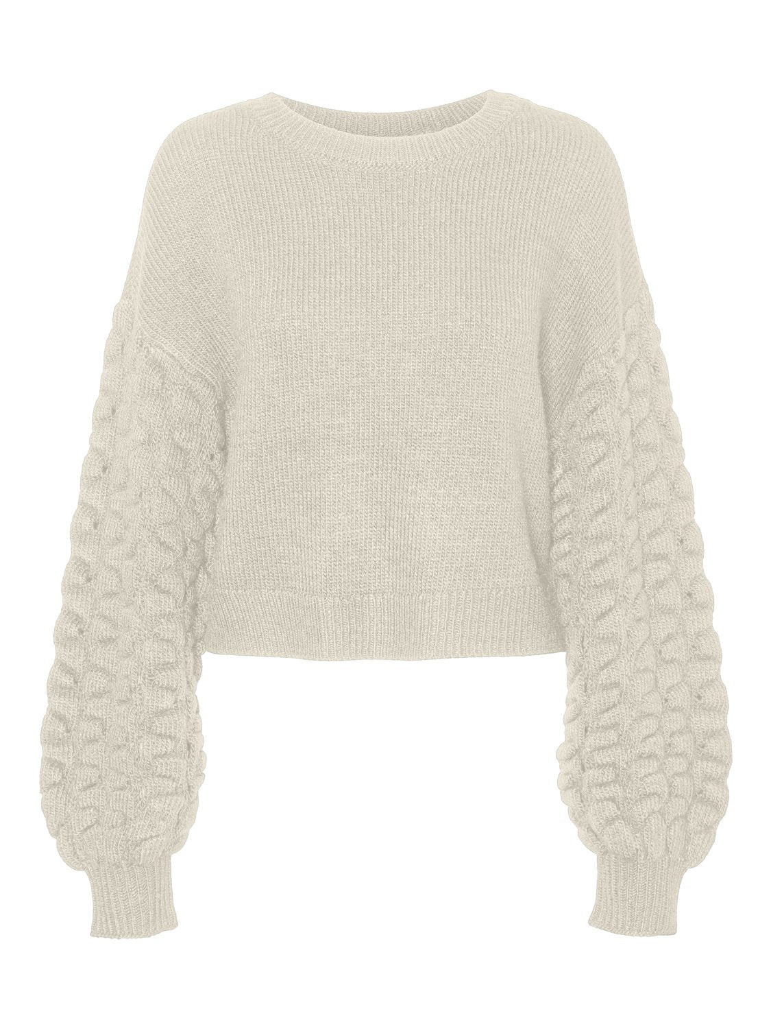 VMBUBBLES Pullover - Birch - VERO MODA & VILA Bergvik