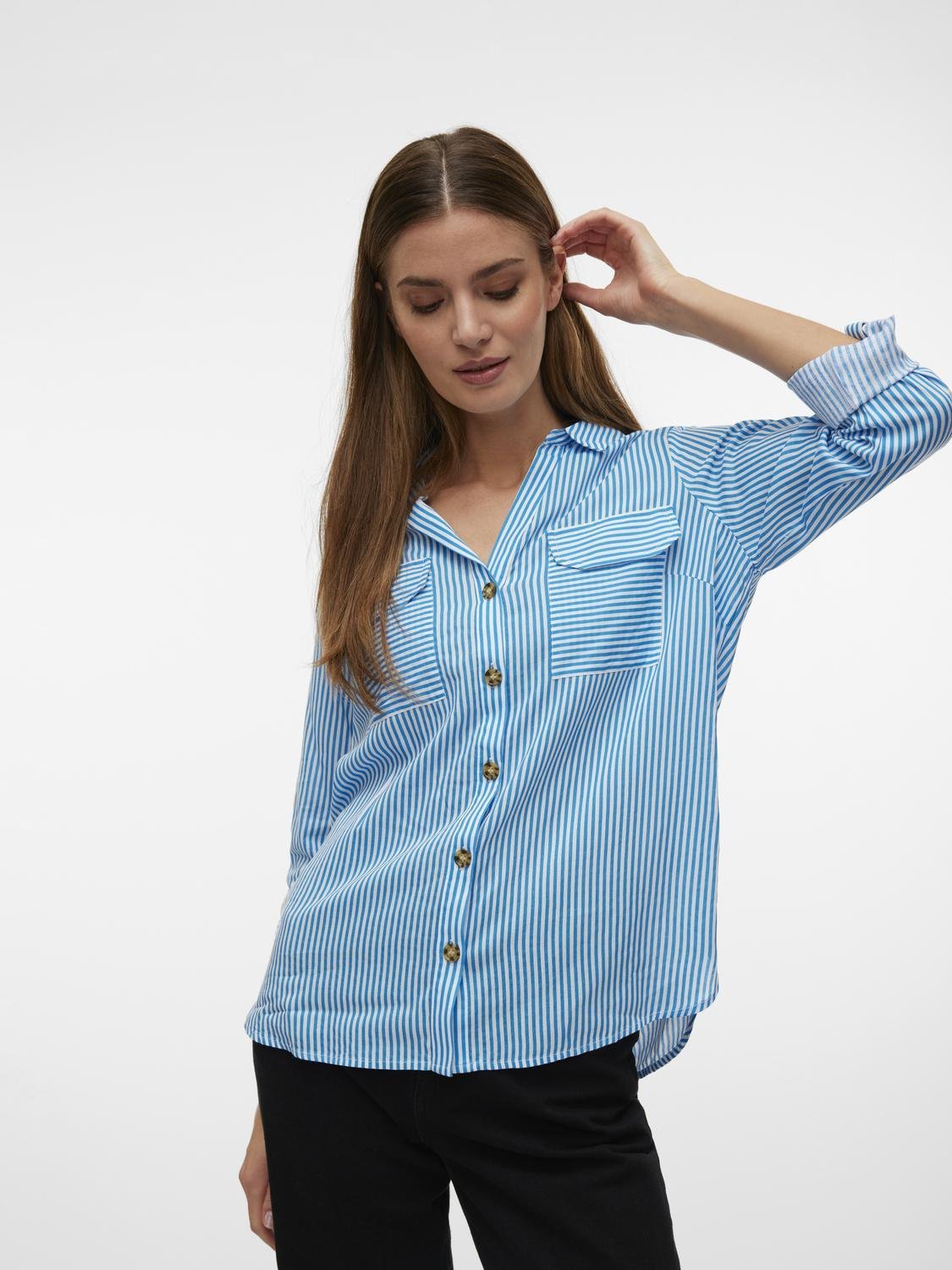 VMBUMPY Shirts - Ibiza Blue - VERO MODA & VILA Bergvik