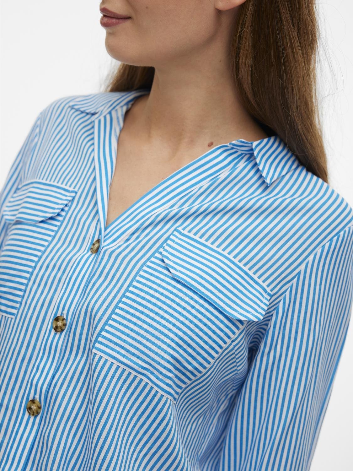 VMBUMPY Shirts - Ibiza Blue - VERO MODA & VILA Bergvik