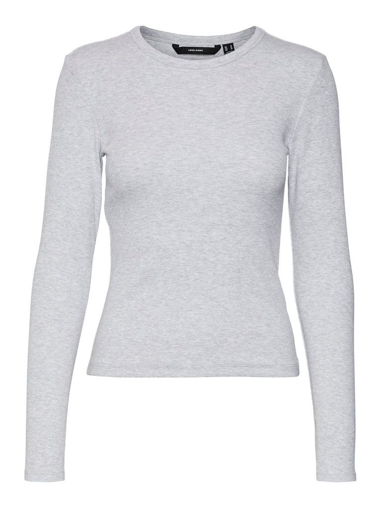 VMCHLOE T-Shirt - Light Grey Melange - VERO MODA & VILA Bergvik