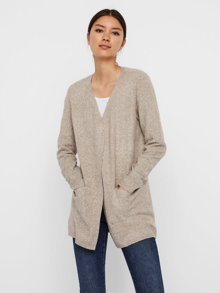 VMDOFFY Cardigan - Sepia Tint - VERO MODA & VILA Bergvik