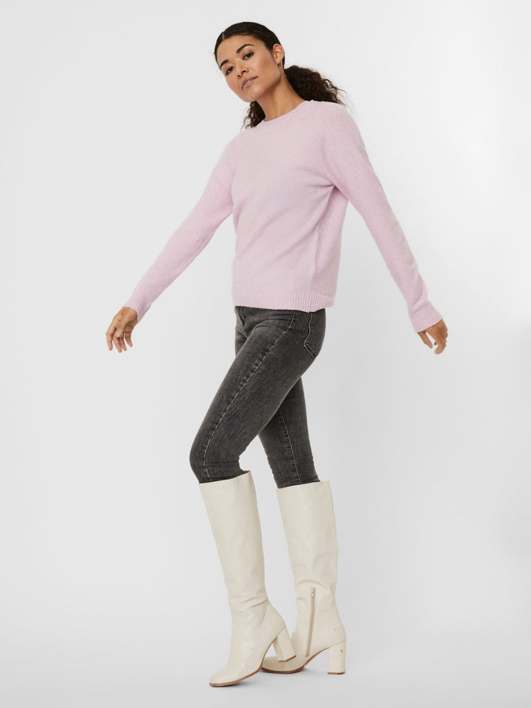 VMDOFFY Pullover - Pastel Lavender - VERO MODA & VILA Bergvik