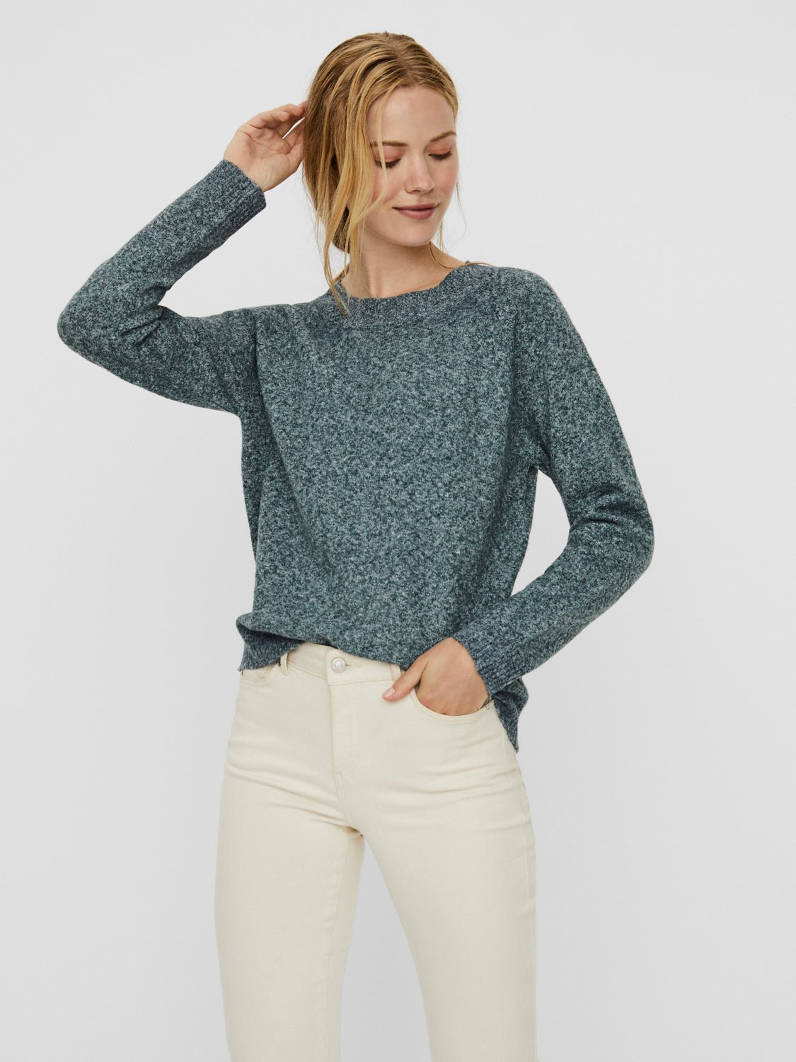 VMDOFFY Pullover - Pine Grove - VERO MODA & VILA Bergvik