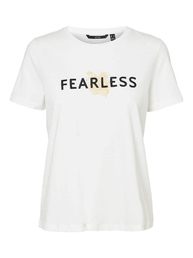 VMESMAOLLY T-shirt - snow white - VERO MODA & VILA Bergvik