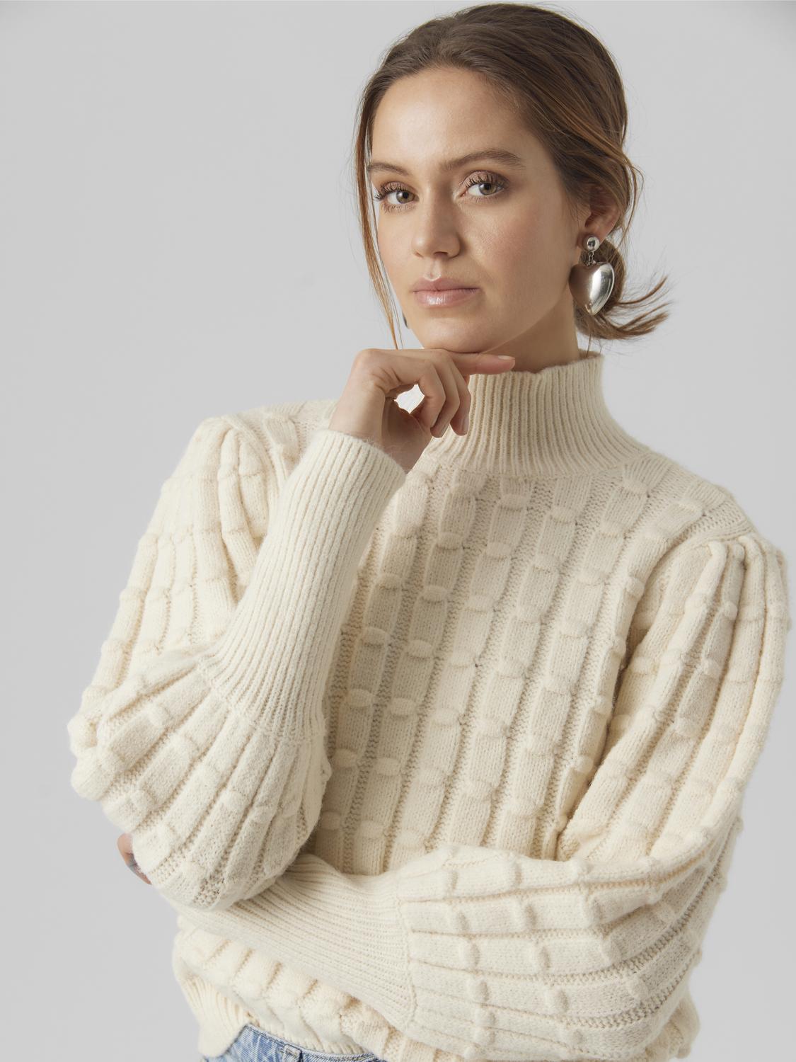 VMESTHER Pullover - Birch - VERO MODA & VILA Bergvik