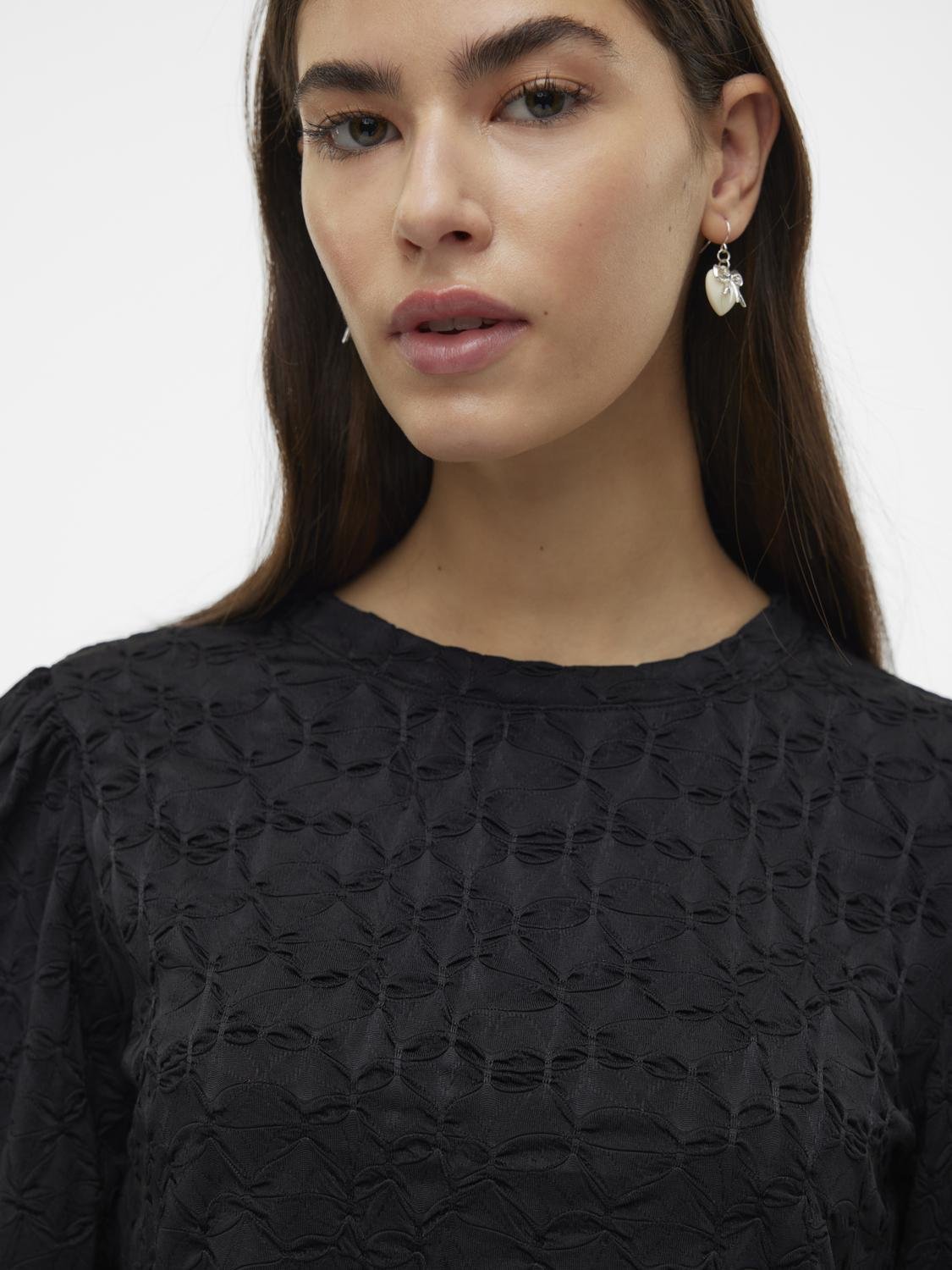 VMFIONA T-Shirts & Tops - Black - VERO MODA & VILA Bergvik