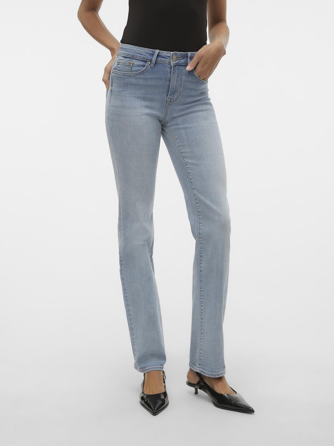 VMFLASH Jeans - Light Blue Denim - VERO MODA & VILA Bergvik