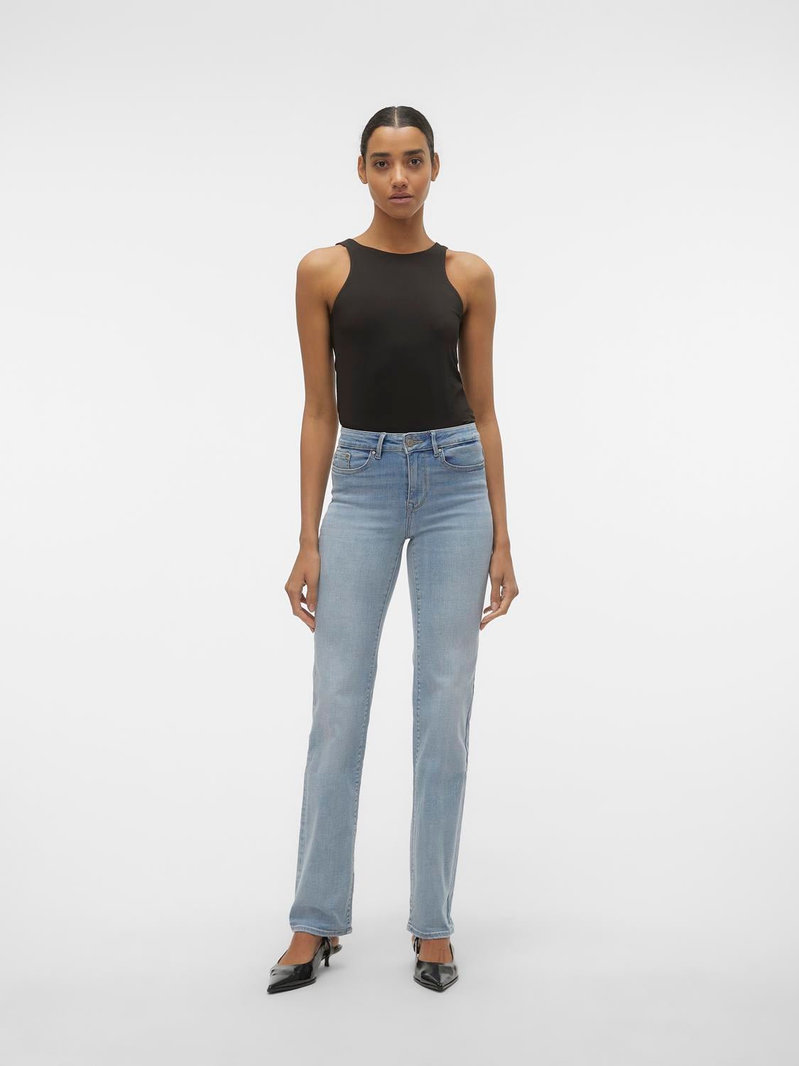 VMFLASH Jeans - Light Blue Denim - VERO MODA & VILA Bergvik