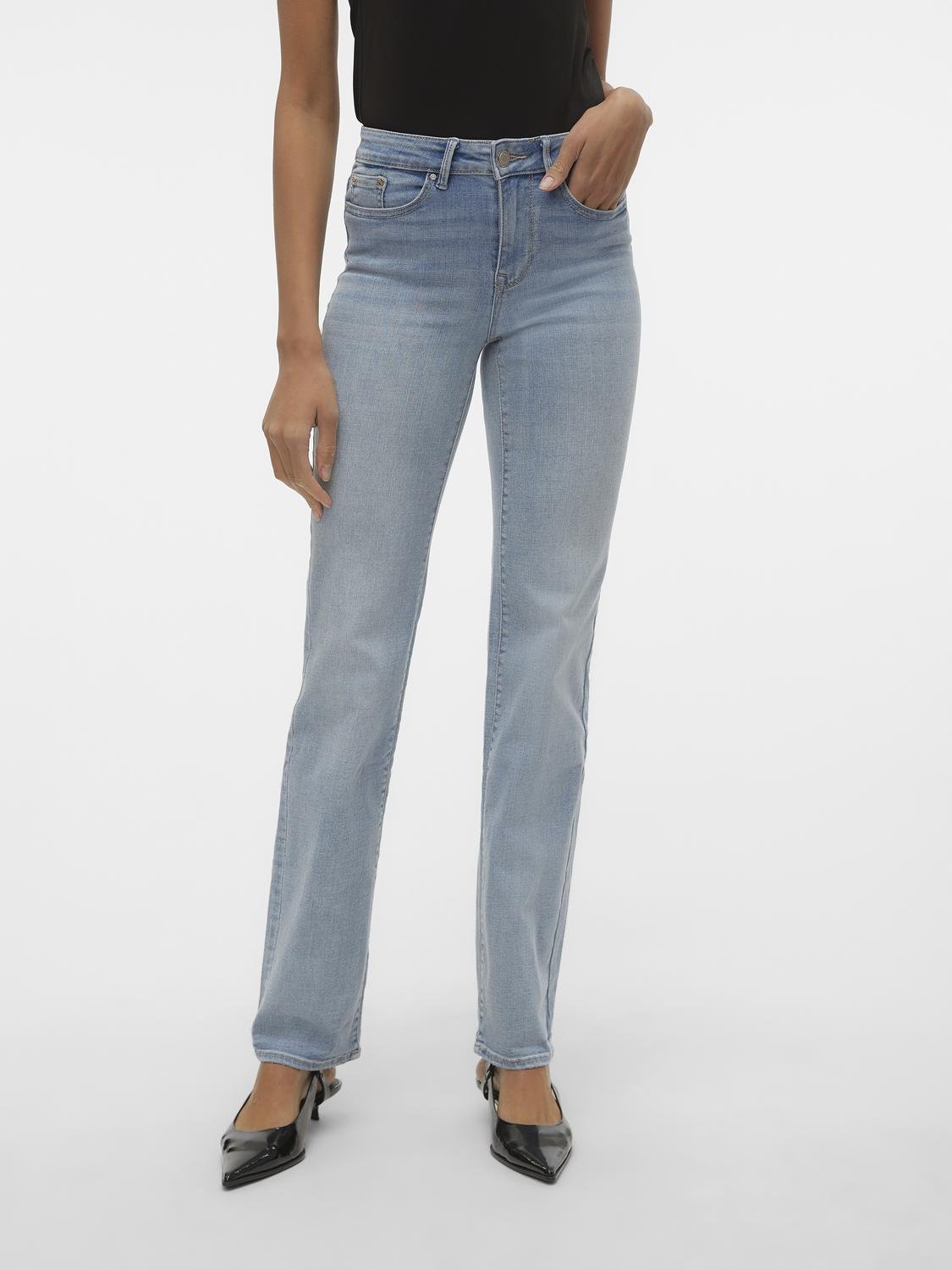 VMFLASH Jeans - Light Blue Denim - VERO MODA & VILA Bergvik