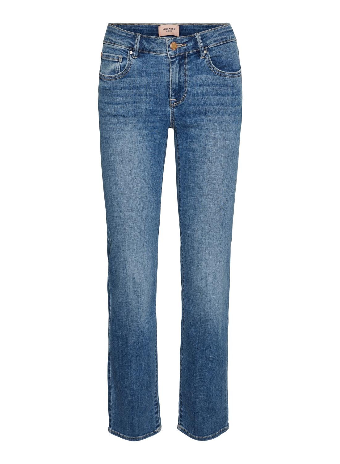 VMFLASH Jeans - Medium Blue Denim - VERO MODA & VILA Bergvik