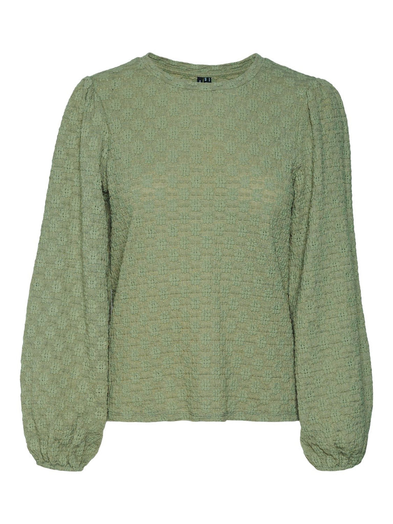 VMFLOWER T-Shirts & Tops - Hedge Green - VERO MODA & VILA Bergvik