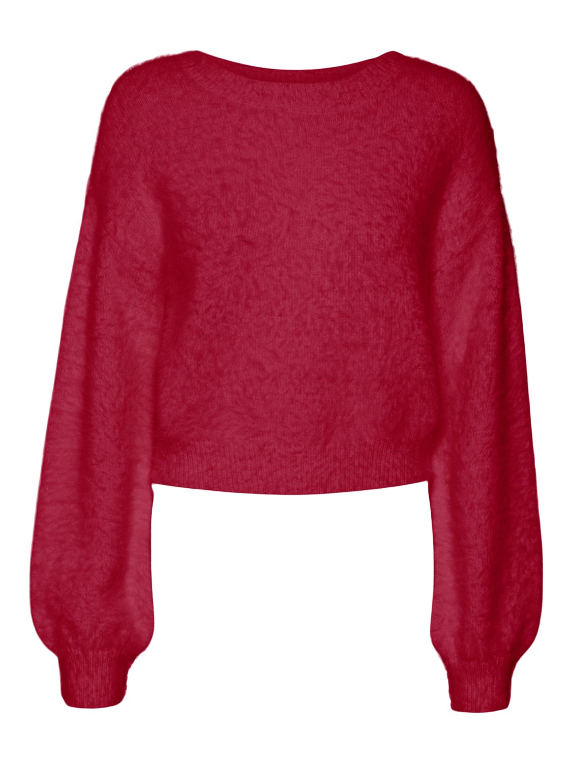 VMFLUFFY Pullover - Barbados Cherry - VERO MODA & VILA Bergvik