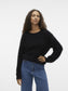 VMFLUFFY Pullover - Black - VERO MODA & VILA Bergvik