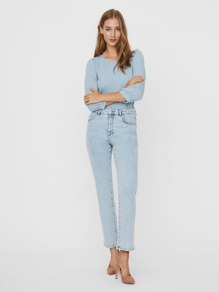 VMFRANCA T-shirts - blue fog - VERO MODA & VILA Bergvik
