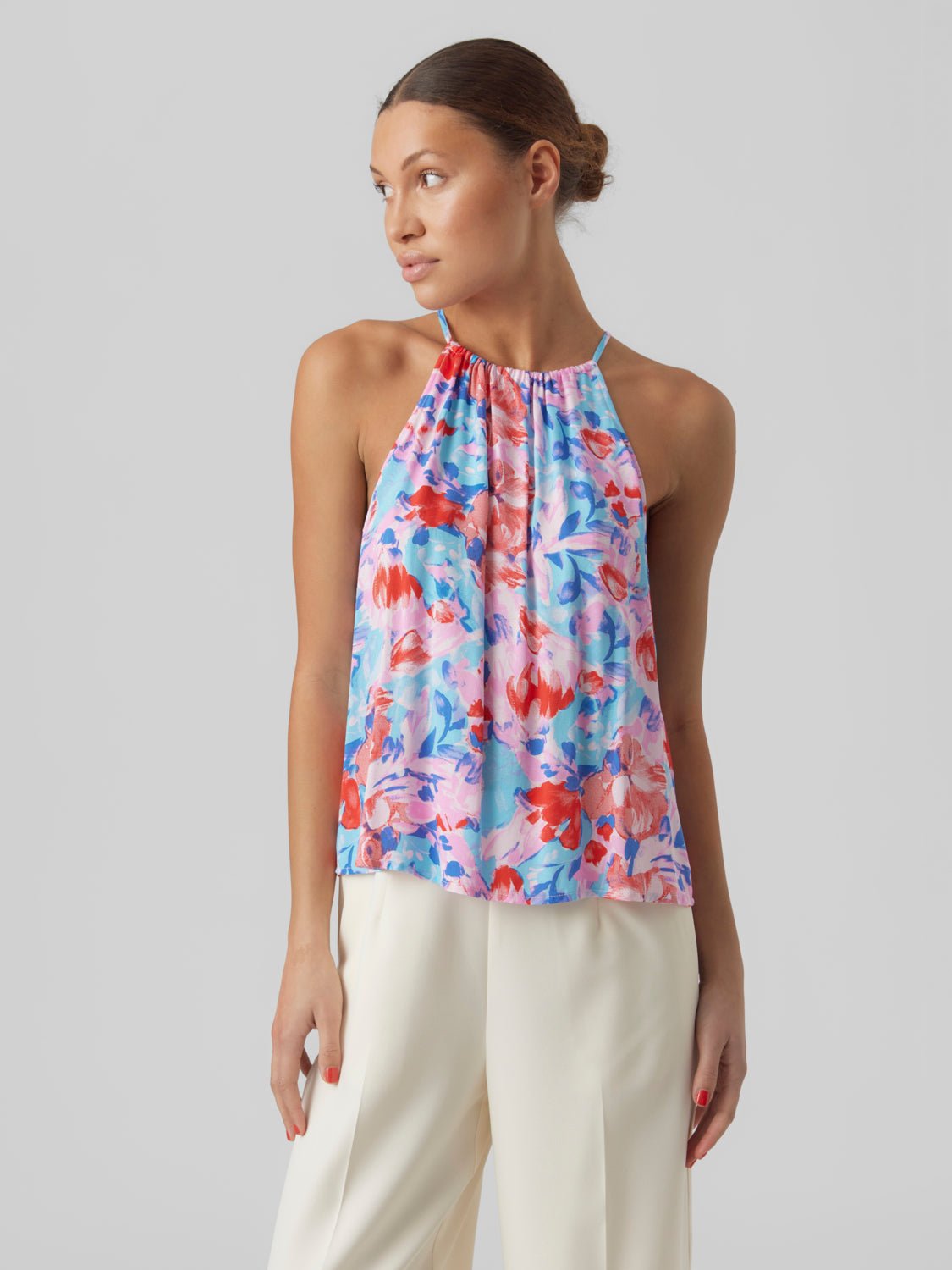 VMGIA Singlet - Bachelor Button - VERO MODA & VILA Bergvik