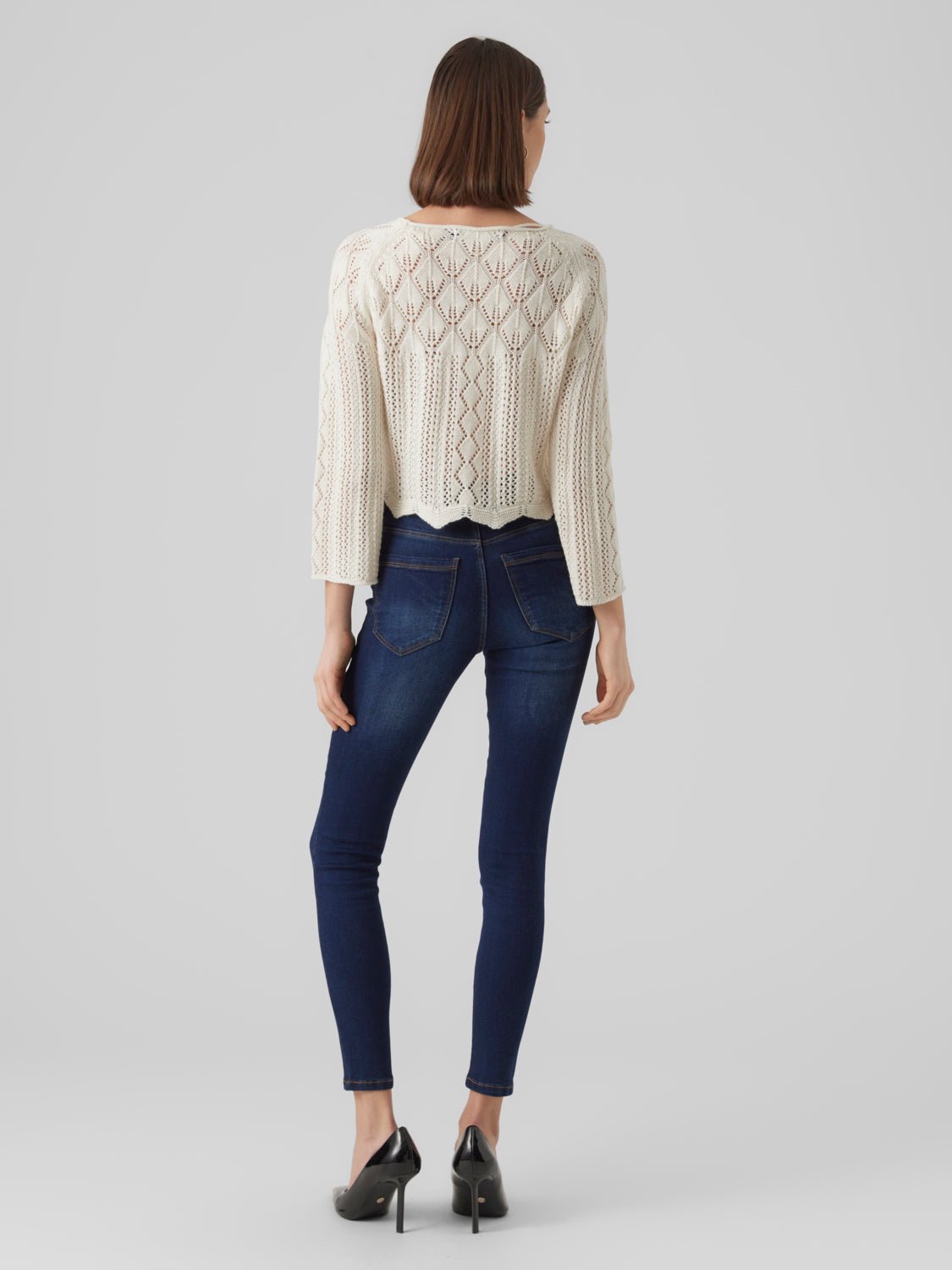 VMGINGER Pullover - Birch - VERO MODA & VILA Bergvik