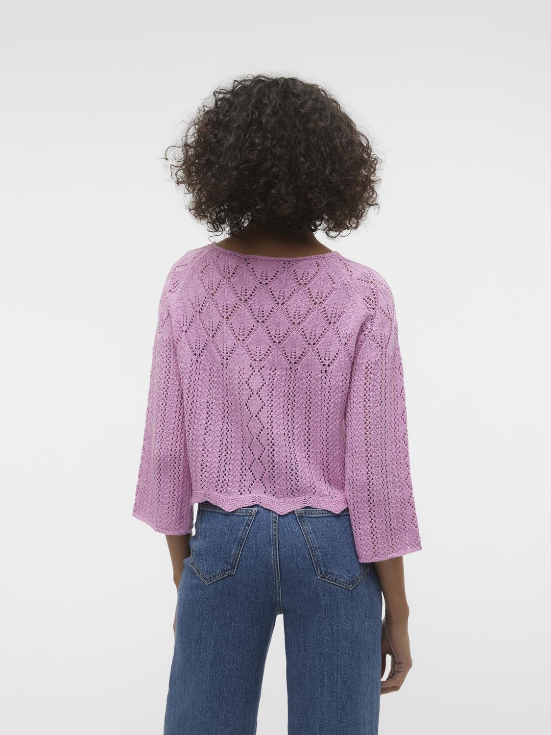 VMGINGER Pullover - Pastel Lavender - VERO MODA & VILA Bergvik