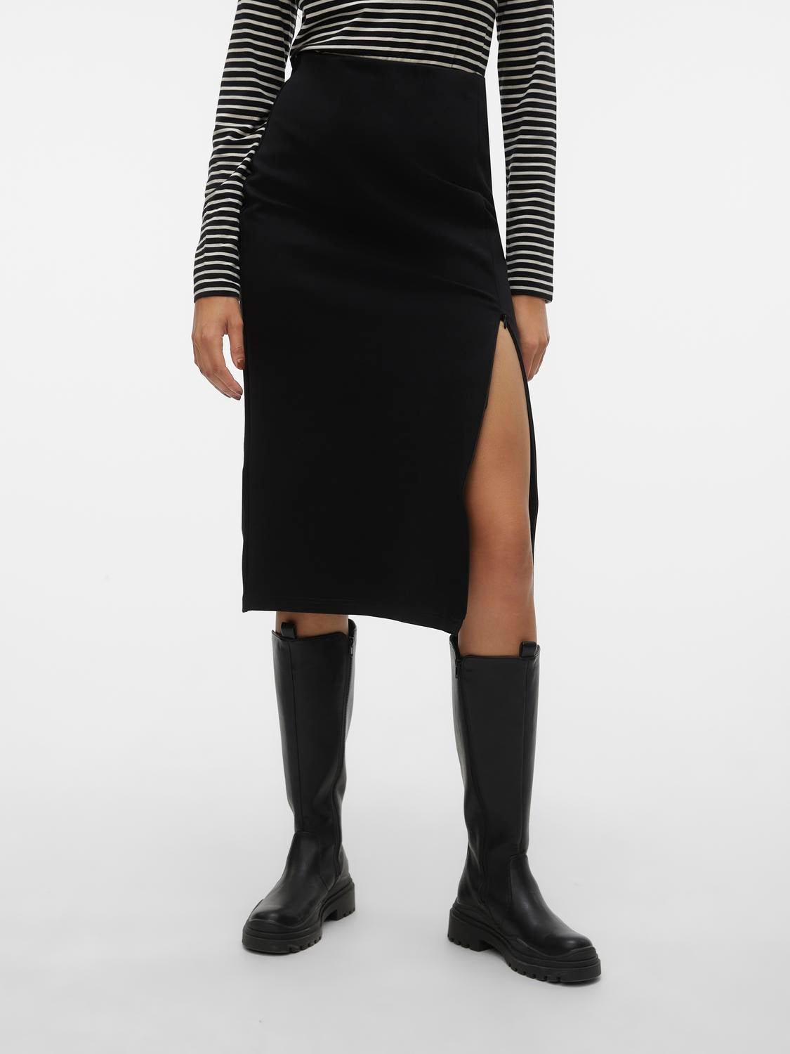 VMHIRSE Skirt - Black - VERO MODA & VILA Bergvik