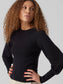 VMHOLLYKARISPUFF Pullover - Black - VERO MODA & VILA Bergvik