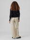 VMHOLLYKARISPUFF Pullover - Black - VERO MODA & VILA Bergvik