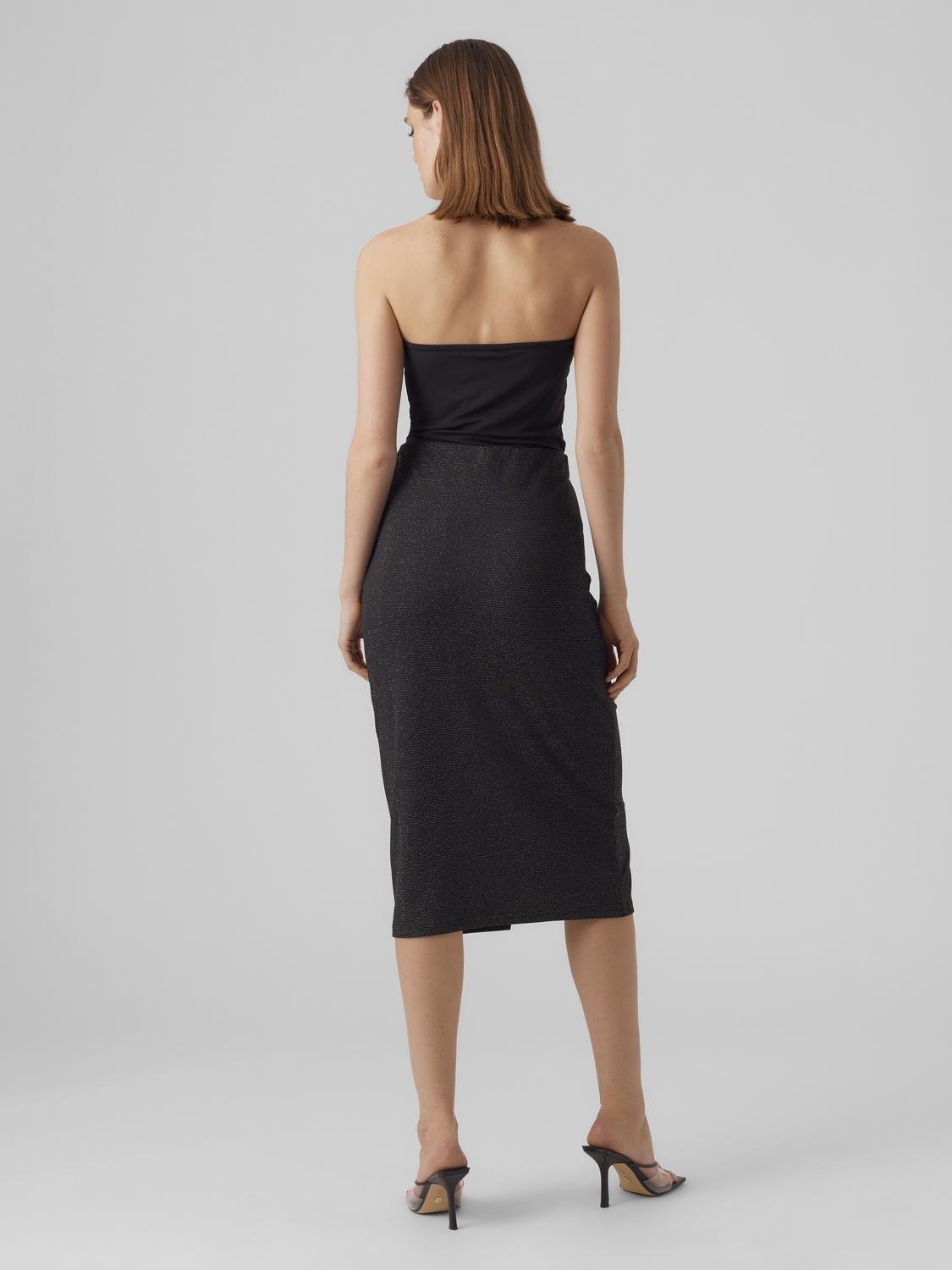 VMKANVA Skirt - Black - VERO MODA & VILA Bergvik