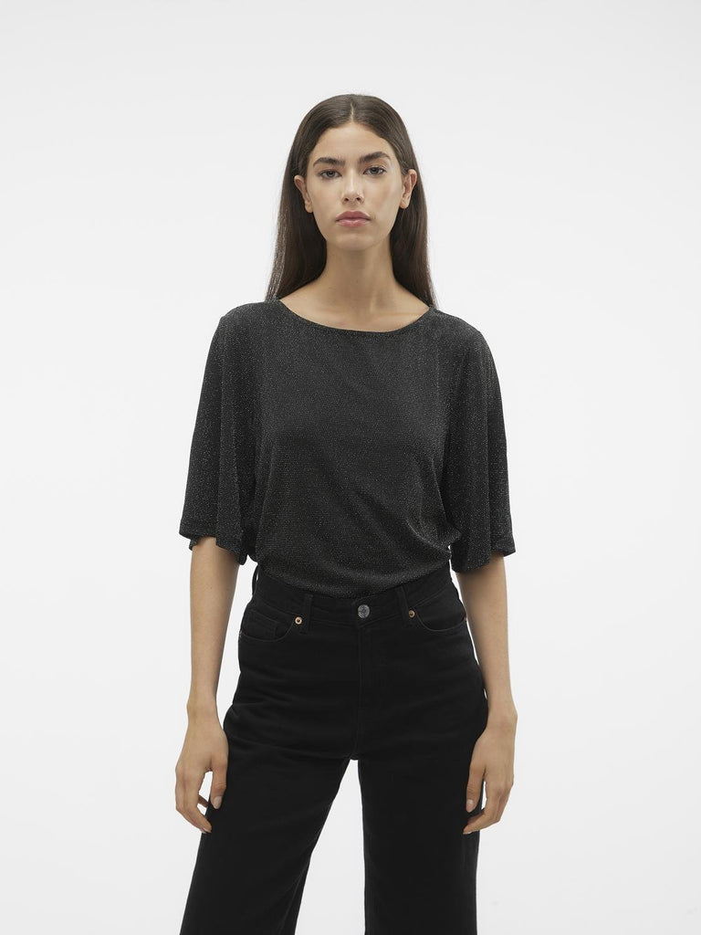 VMKANVA T-Shirts & Tops - Black - VERO MODA & VILA Bergvik