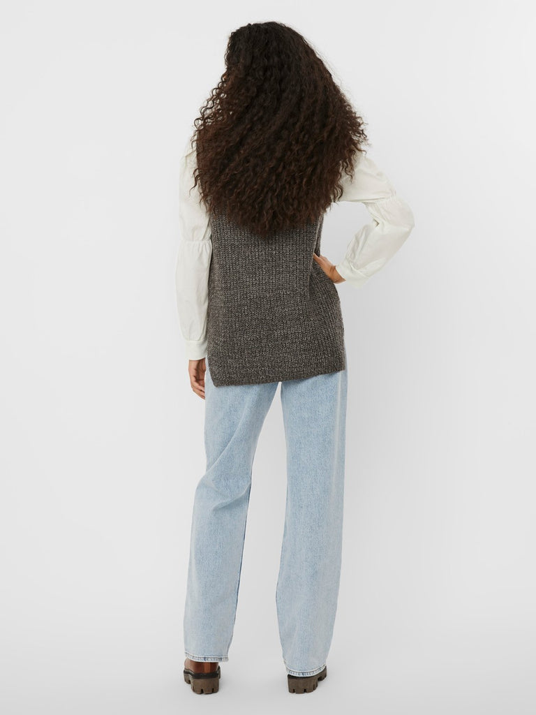 VMKAROLINE Pullover - medium grey melange - VERO MODA & VILA Bergvik