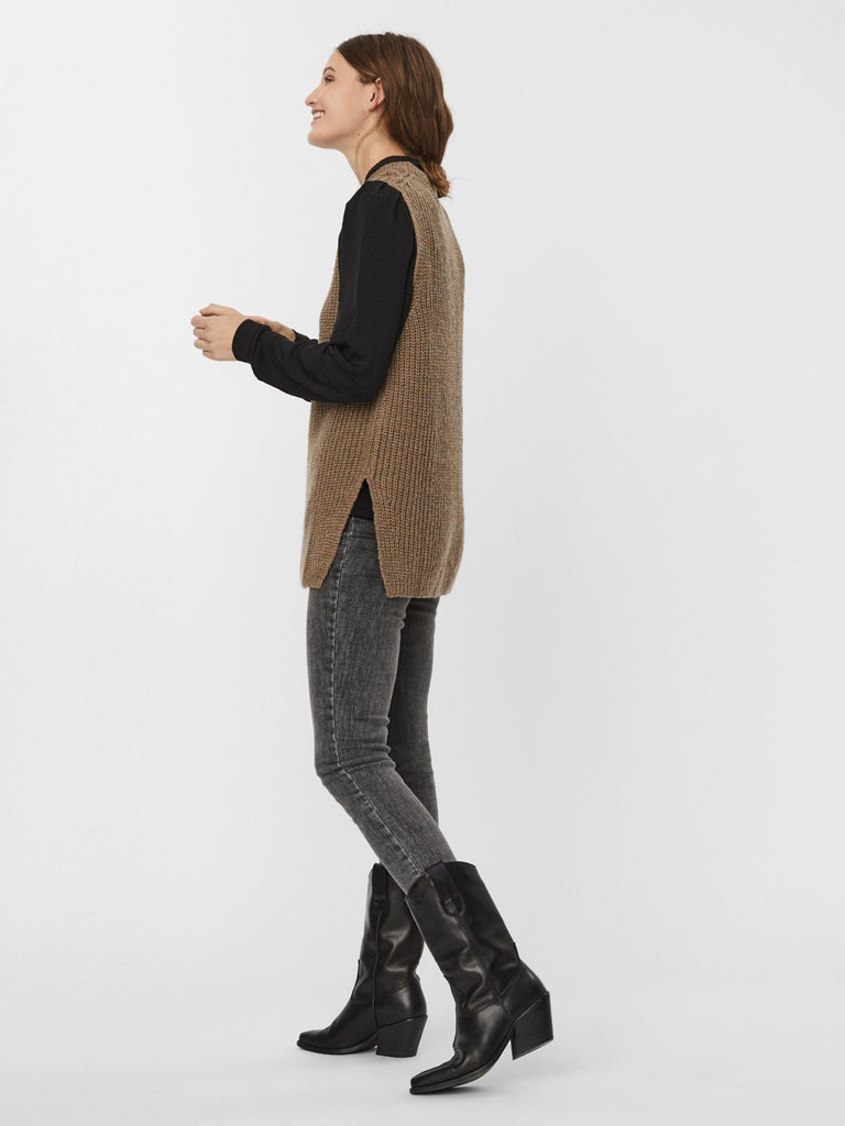VMKAROLINE Pullover - silver mink - VERO MODA & VILA Bergvik