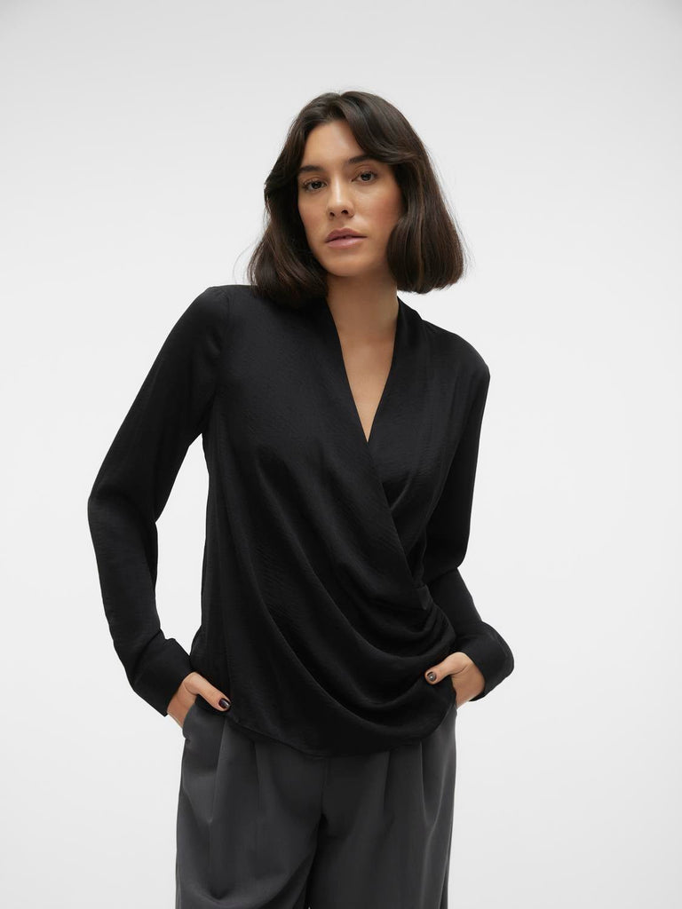 VMKATRINE T-Shirts & Tops - Black - VERO MODA & VILA Bergvik