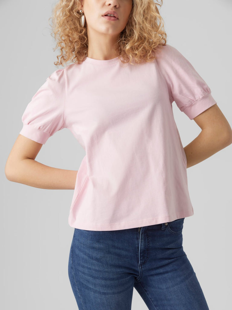 VMKERRY T-shirts - Parfait Pink - VERO MODA & VILA Bergvik