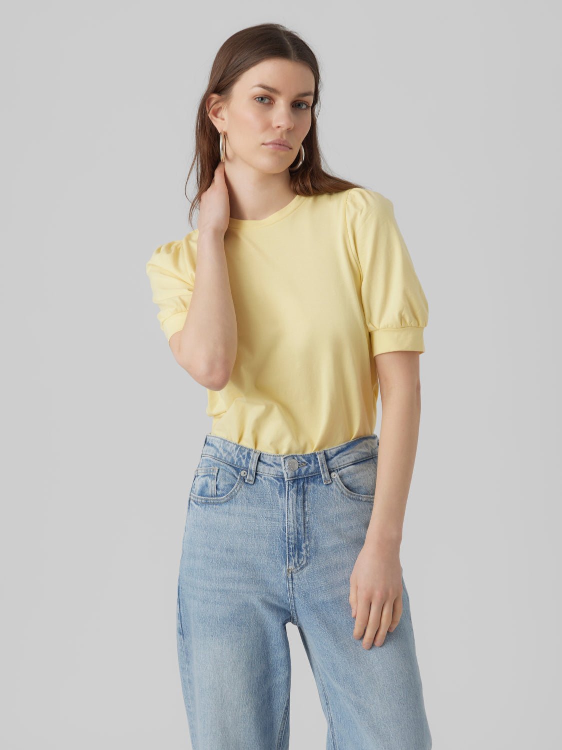 VMKERRY T-Shirts & Tops - Lemon Meringue - VERO MODA & VILA Bergvik