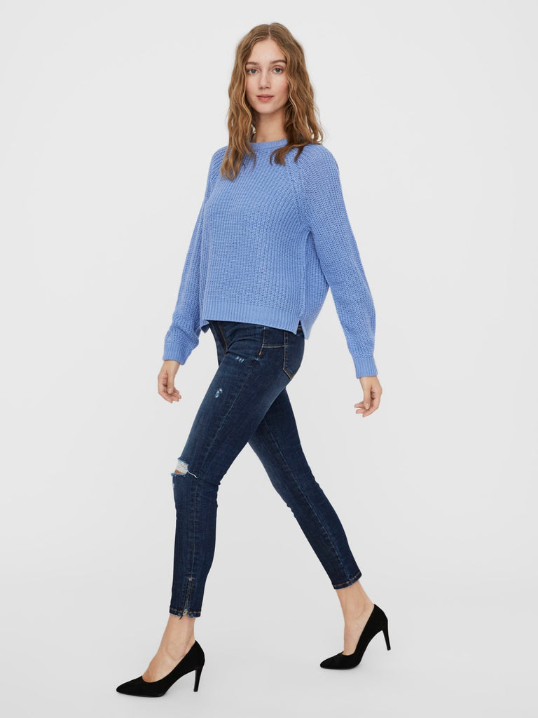 VMLEA Pullover - Grapemist - VERO MODA & VILA Bergvik