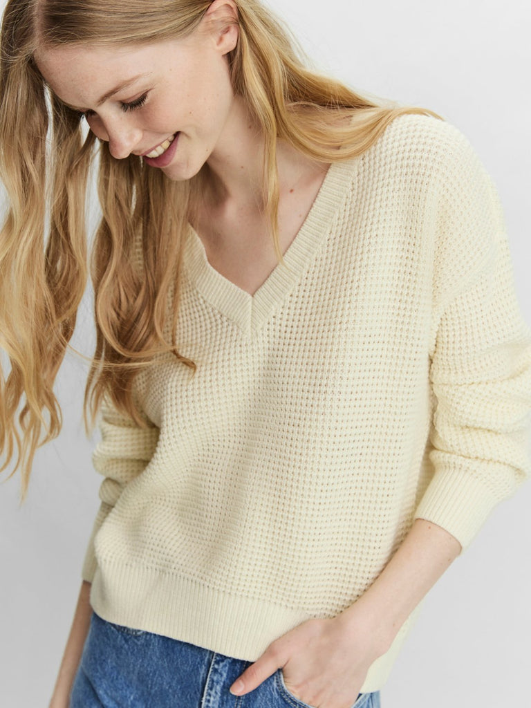 VMLEANNA Pullover - Birch - VERO MODA & VILA Bergvik