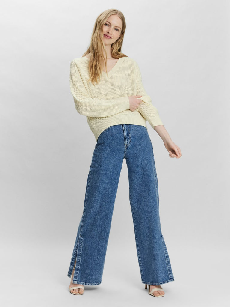 VMLEANNA Pullover - Birch - VERO MODA & VILA Bergvik