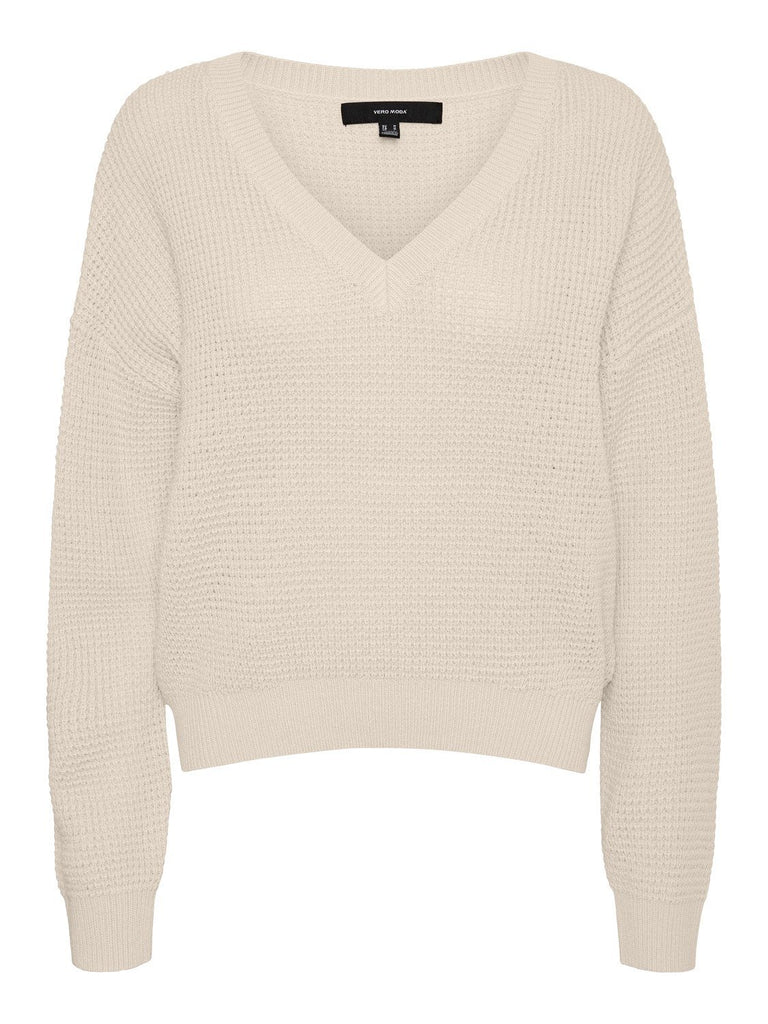 VMLEANNA Pullover - Birch - VERO MODA & VILA Bergvik