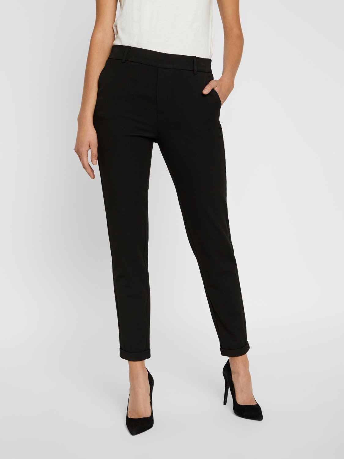 VMMAYA Pants - black - VERO MODA & VILA Bergvik