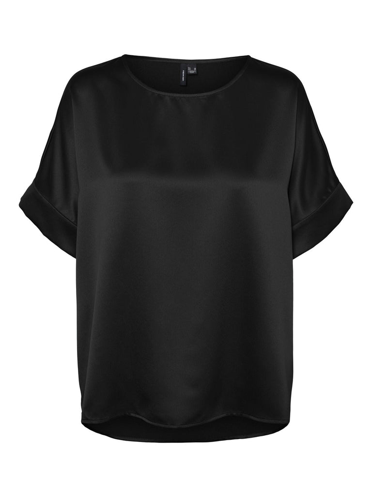 VMMERLE T-Shirts & Tops - Black - VERO MODA & VILA Bergvik