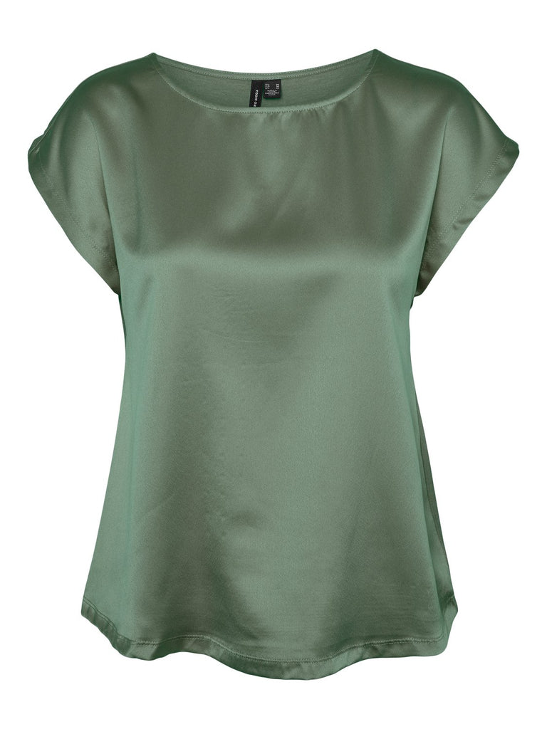 VMMERLE T-Shirts & Tops - Hedge Green - VERO MODA & VILA Bergvik