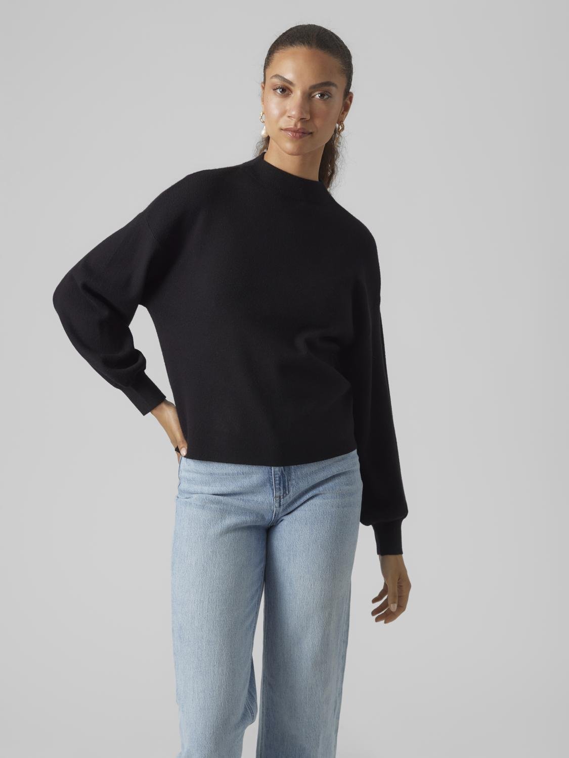 VMNANCY Pullover - Black - VERO MODA & VILA Bergvik