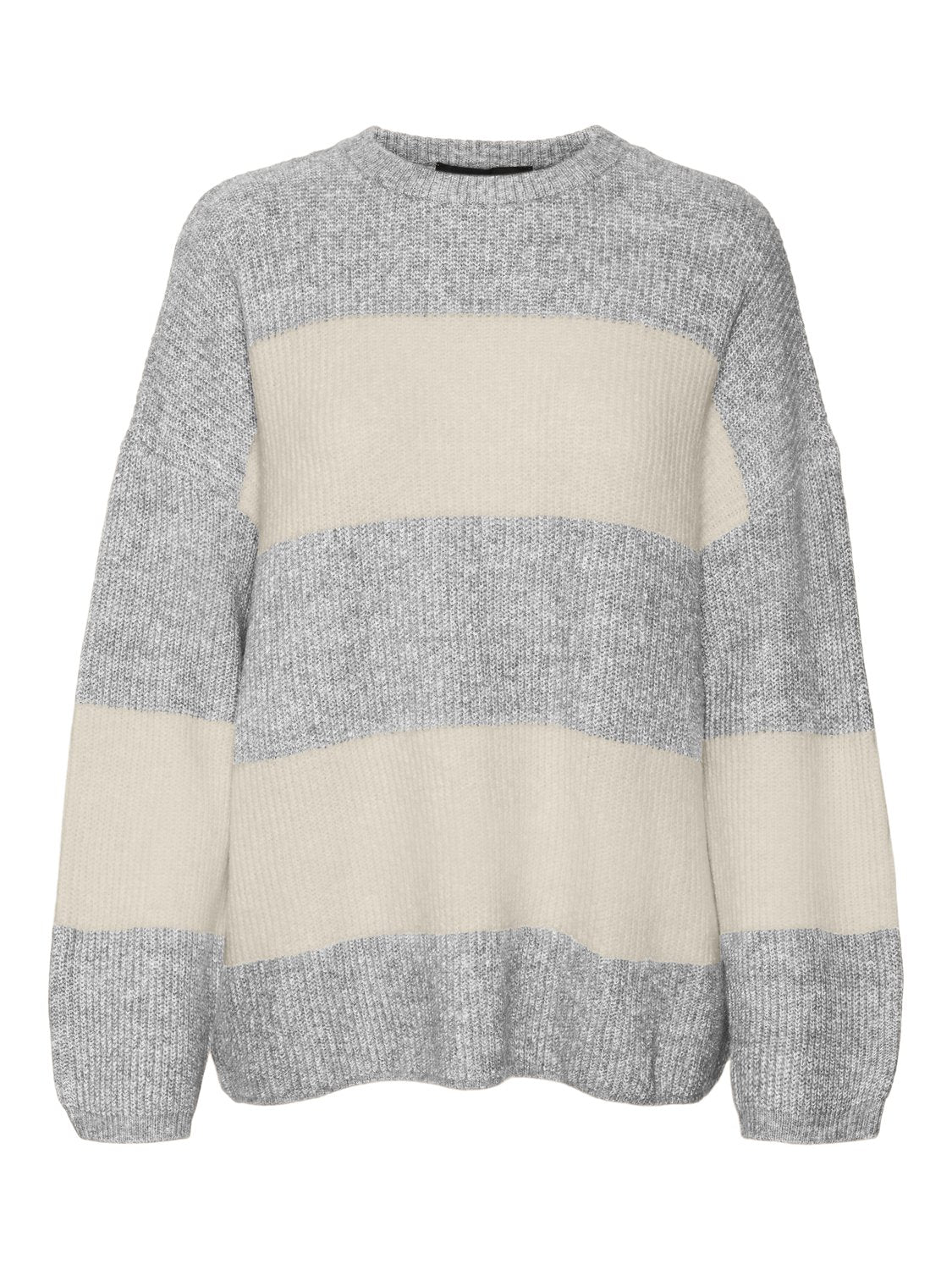 VMNATAHLIE Pullover - Light Grey Melange - VERO MODA & VILA Bergvik