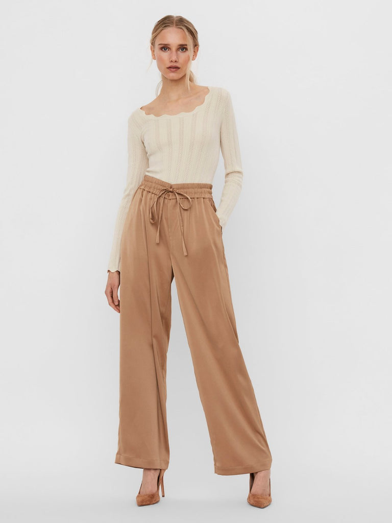 VMONNA Pants - tigers eye - VERO MODA & VILA Bergvik