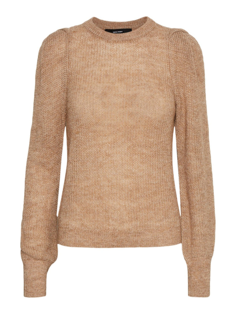 VMRADELLA Pullover - Tan - VERO MODA & VILA Bergvik