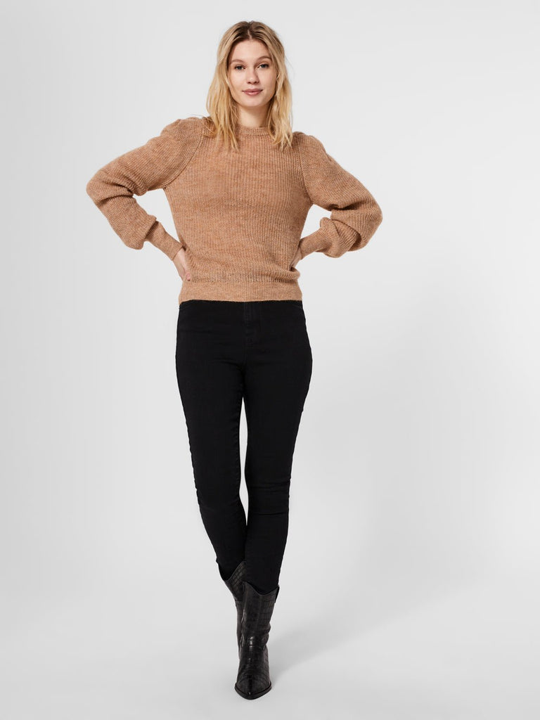 VMRADELLA Pullover - Tan - VERO MODA & VILA Bergvik
