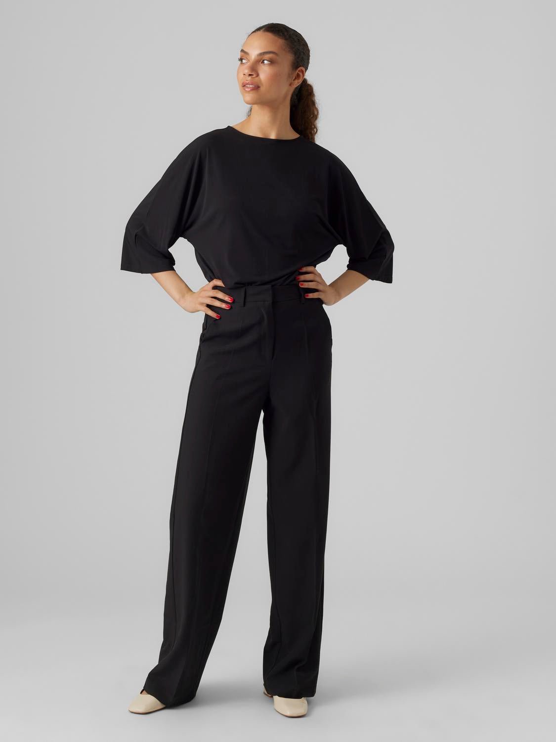 VMRASMINE T-Shirts & Tops - Black - VERO MODA & VILA Bergvik