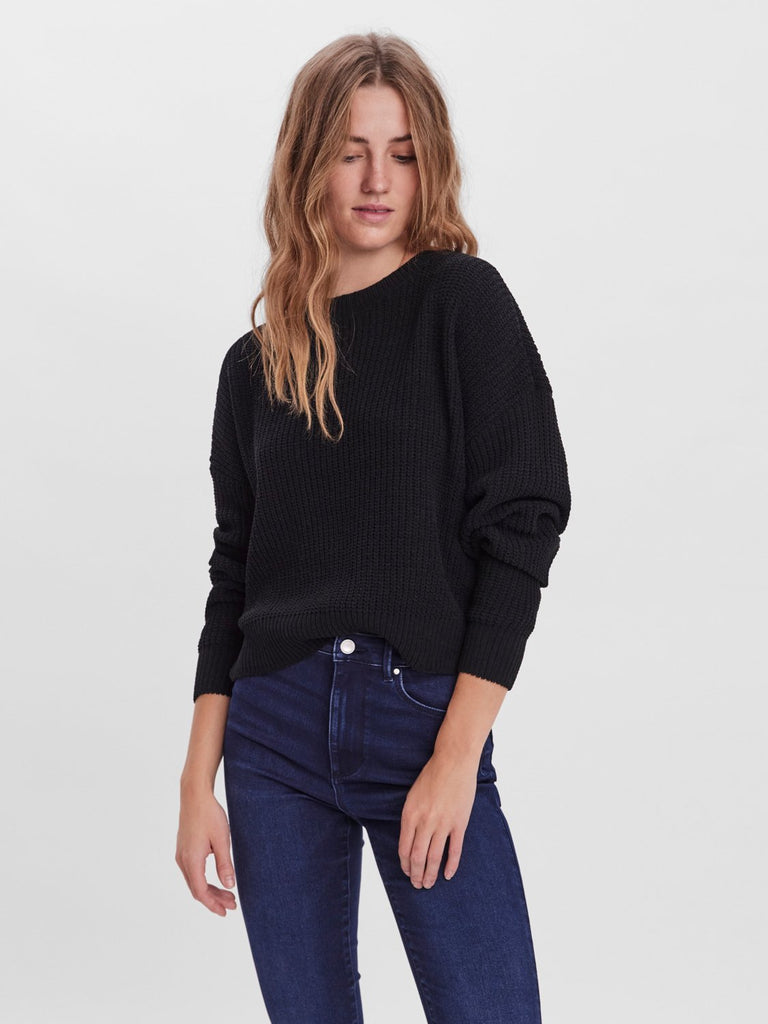VMSADIE Pullover - Black - VERO MODA & VILA Bergvik