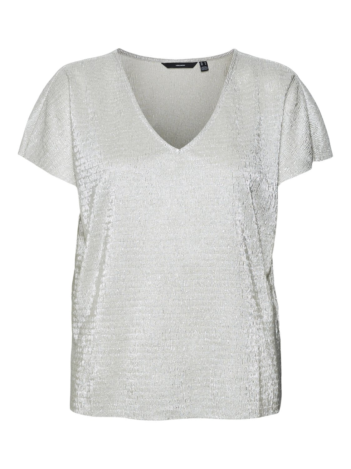 VMSENI T-Shirt - Pumice Stone - VERO MODA & VILA Bergvik