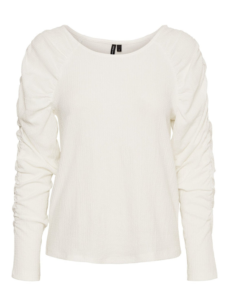VMSIE Pullover - snow white - VERO MODA & VILA Bergvik